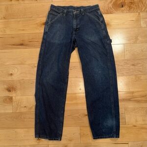 Lee Men's Relaxed Jeans - Dark Blue